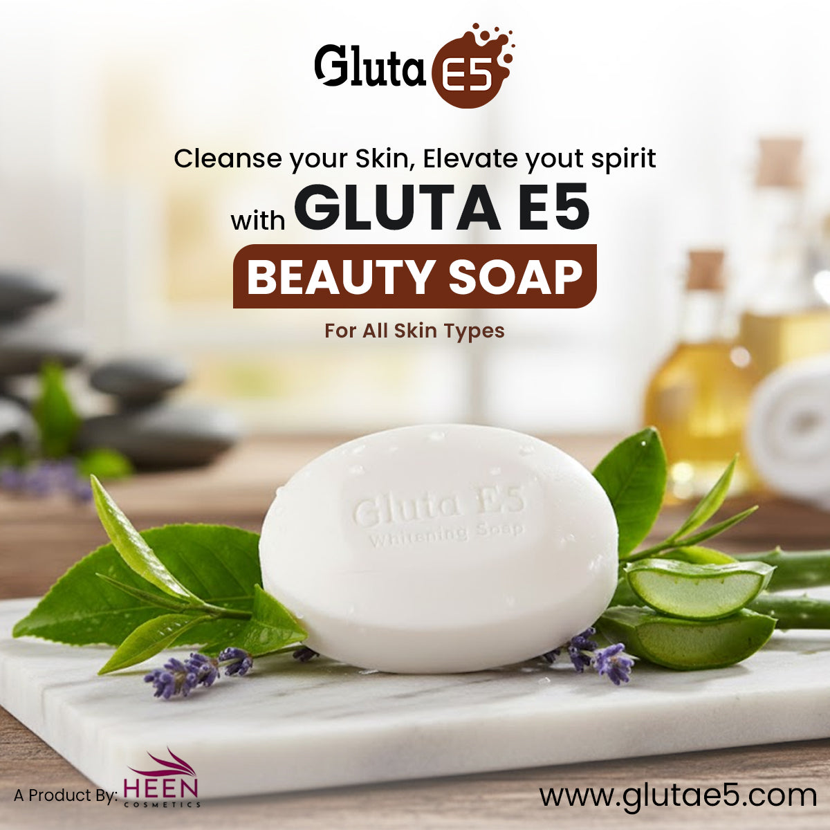 Gluta E5 Beauty Soap Advance Beauty Formulation